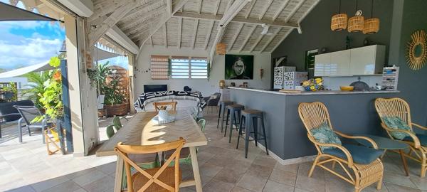 Penthouse d'Exception aux Trois-Îlets : 126 m², 47 m² de terrasse, garage et cave inclus