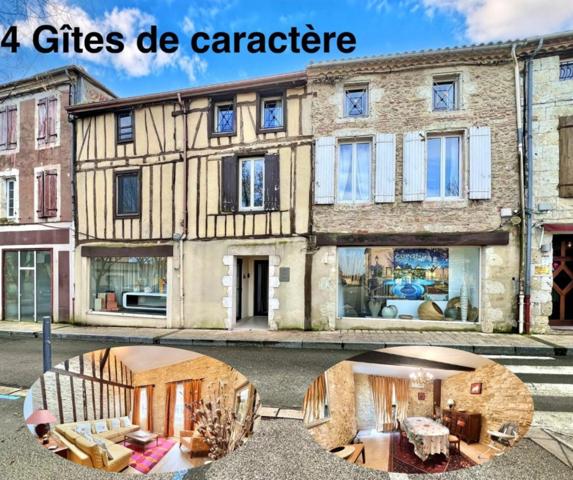 Immeuble 4 gîtes Centre Historique EAUZE