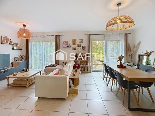 Maison récente 4 chambres 118 m² jardin garage