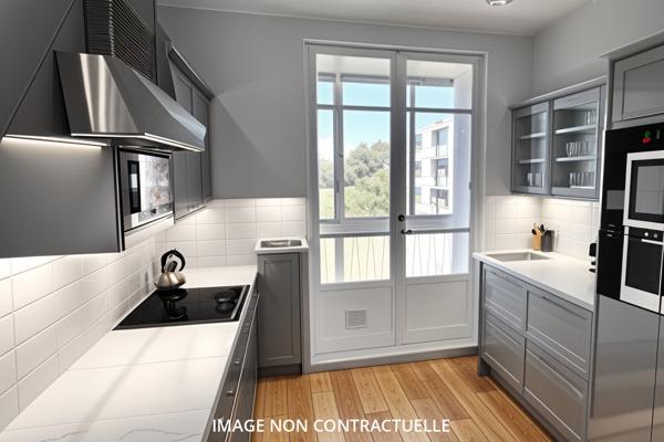 Appartement 68 m2 - St Barnabé - dernier étage - vue mer- stationnement privé