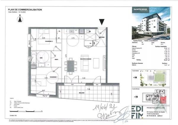 Appartement à vendre à Chambéry (73000)