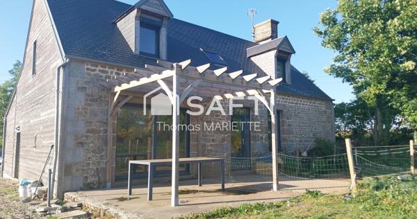 Maison en pierre débordant de charme