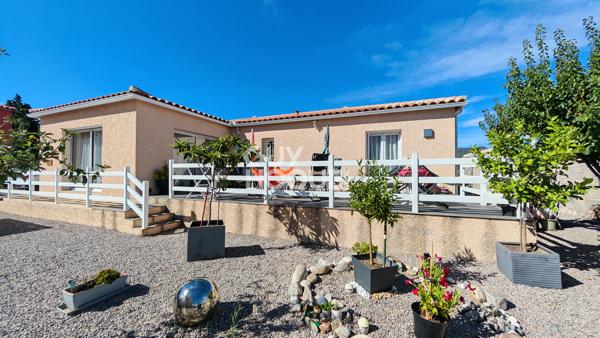 MILLAS - MAISON DE PLAIN-PIED - T5 - 4 FACES  - 122 m2 - TERRAIN 755 m²