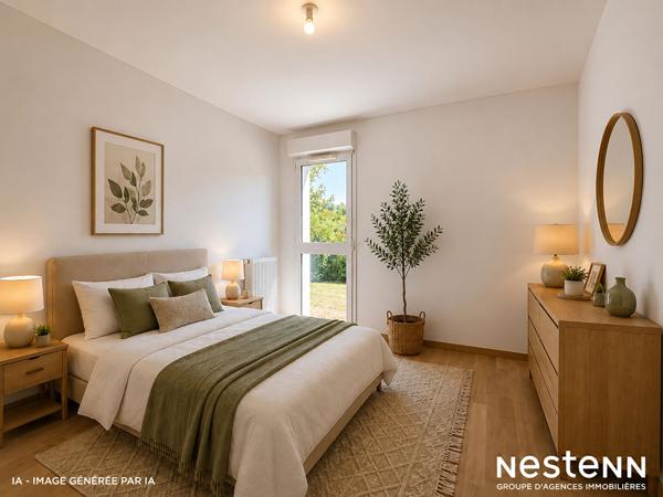 NESTENN - Superbe T3 avec terrasse et 2 parkings en sous-sol à Labège