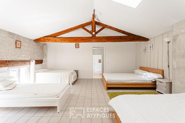 Logis du XIXe dans la capitale du Marais poitevin