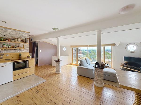 Appartement T2 à vendre avec terrasse panoramique centre-ville de Montauban (82)