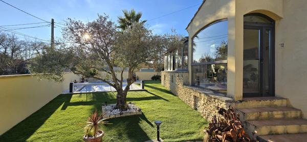 L'Isle-sur-la-Sorgue (84800) Villa 185m²- maison principale et appartement indépendant - Piscine - Terrain 728m²