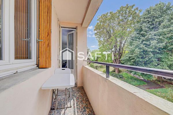 4 pièces au calme - balcon - box
