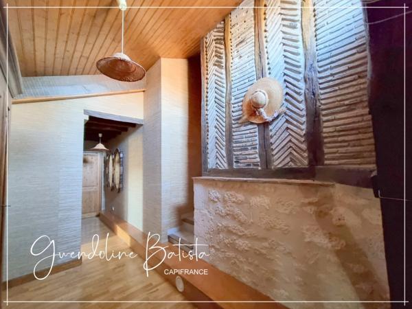 Proche de EYMET Propriété en Pierre 300m² avec gîte - Terrain 8000m²