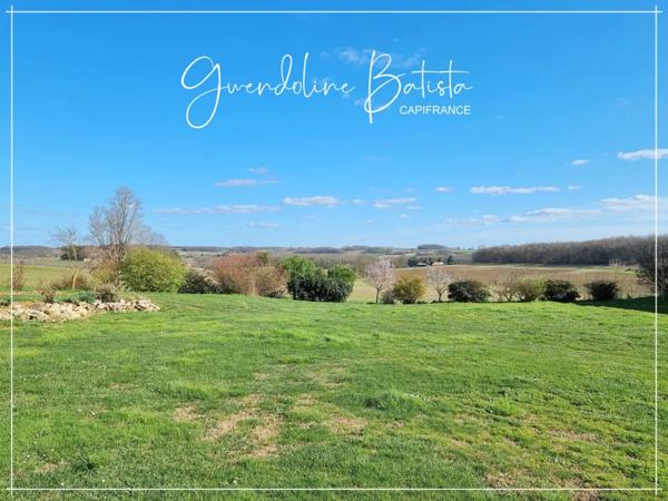 Proche de EYMET Propriété en Pierre 300m² avec gîte - Terrain 8000m²