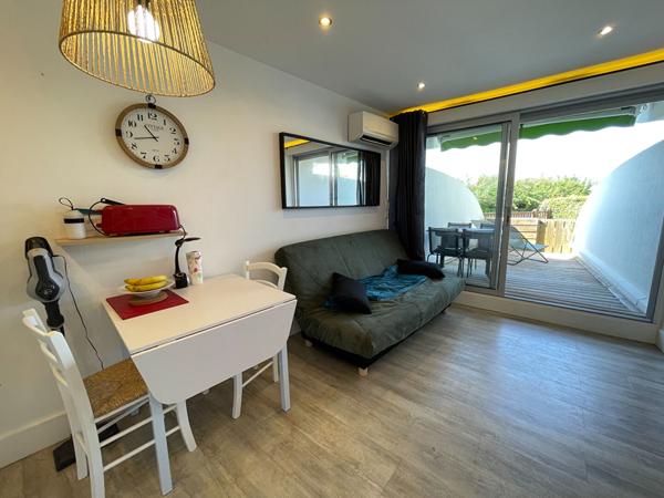 Studio cabine La Grande Motte 22m²