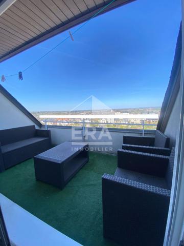 Rodez - superbe T3 duplex avec terrasses et garage