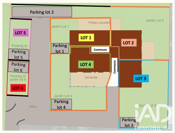 Appartement à vendre 2 pièces 42 m² Saint-Hilaire-de-Riez