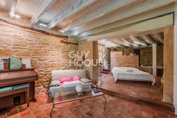 Maison de Pays Porte Des Pierres Dorées Esprit Loft avec terrasse et vue dégagée-deux garages