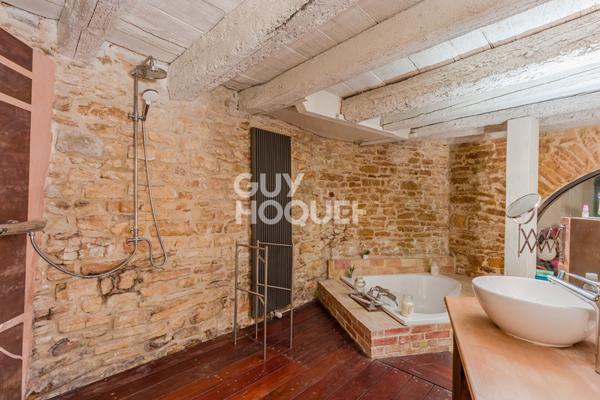 Maison de Pays Porte Des Pierres Dorées Esprit Loft avec terrasse et vue dégagée-deux garages