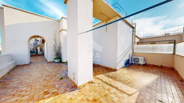 NICE - TZAREWITCH : VASTE 6 PIÈCES EN DERNIER ÉTAGE TRAVERSANT AVEC TERRASSES ET BALCONS