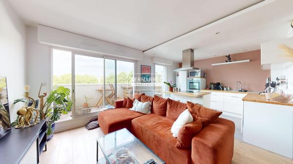 Appartement 3 pièces – 63 m² environ à Nantes (ref : 1856B)
