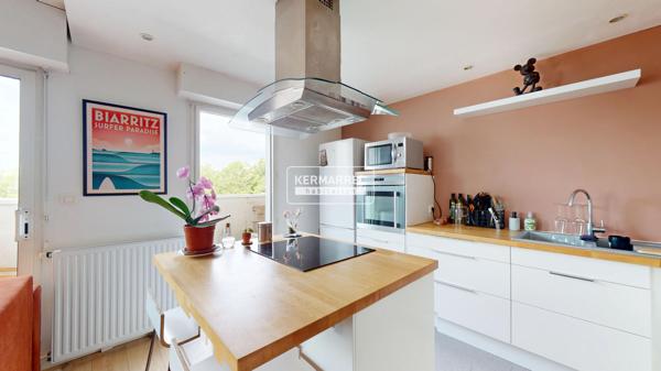 Appartement 3 pièces – 63 m² environ à Nantes (ref : 1856B)