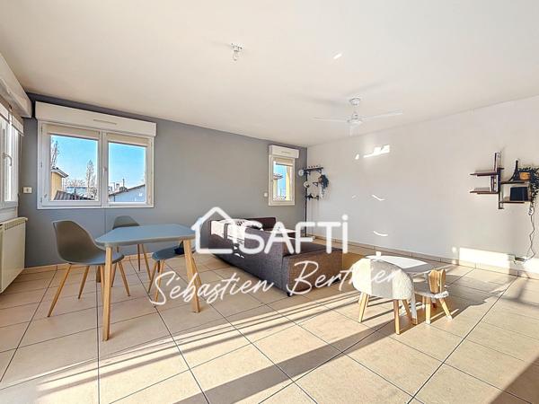 T3 dernier étage avec balcon de 10 m² et parking au calme – Lavaur