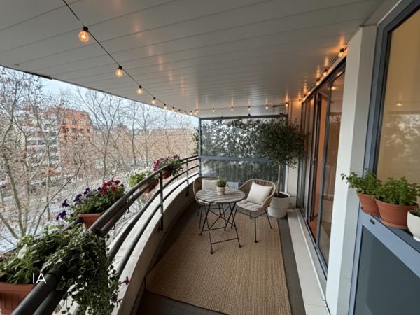 Paris 14 - 3 pièces - Balcon