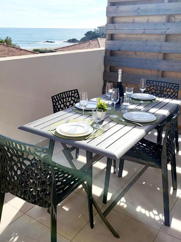 VUE MER APPARTEMENT T3 BRAVONE LINGUIZZETTA