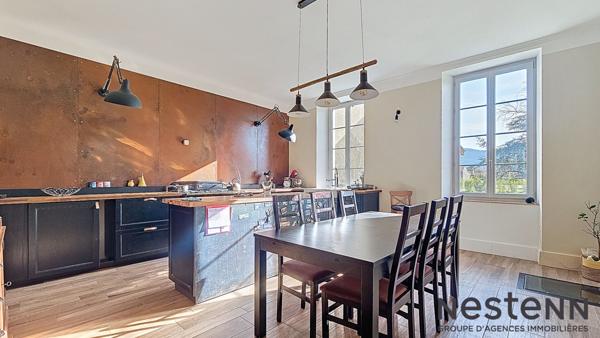 A Vendre Maison de Maître de 1870 Rénovée. 288 m² habitables + 150 m² à aménager, jardin, garage et dépendance à Martres-Tolosane