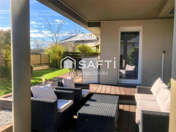 Magnifique 3 pièces de 73 m² avec jardin, terrasse et garage !