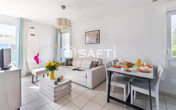 Duplex en résidence vacances à 700 m de la plage