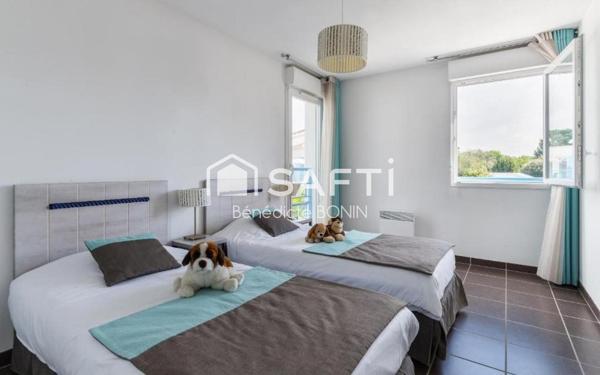 Duplex en résidence vacances à 700 m de la plage