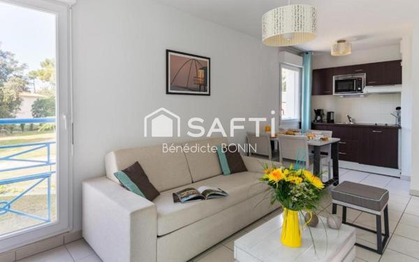 Duplex en résidence vacances à 700 m de la plage