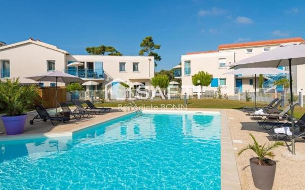 Duplex en résidence vacances à 700 m de la plage