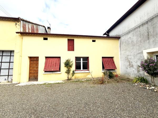 Maubourguet (65700) Maison plain pied avec garage jardinet et cour