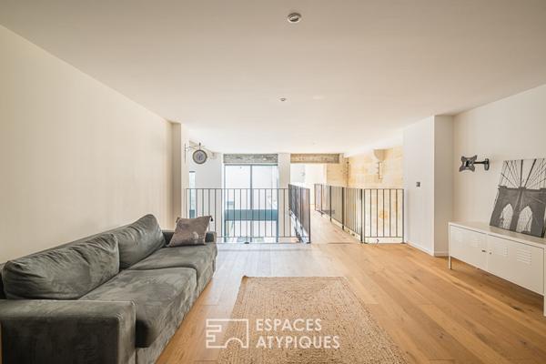 Loft au calme avec piscine et grand garage