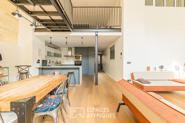 Loft au calme avec piscine et grand garage