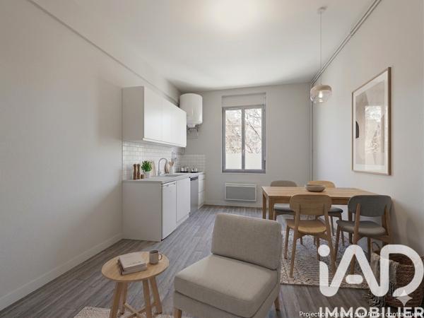 Appartement à vendre 2 pièces 36,62 m² Décines-Charpieu