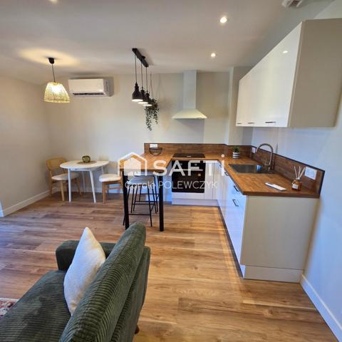 CHARMANT APPARTEMENT MEUBLE RENOVE AVEC GOUT