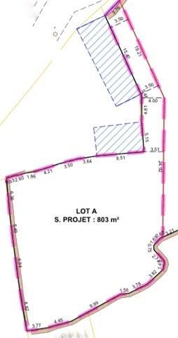 Terrain à vendre 803 m² Locmariaquer