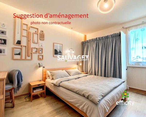 Appartement 3 pièces - 69 m² Exclusivité efficity