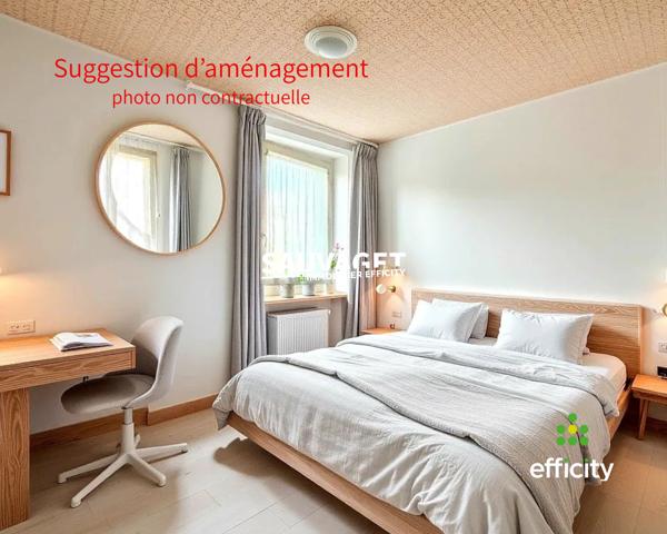 Appartement 3 pièces - 69 m² Exclusivité efficity