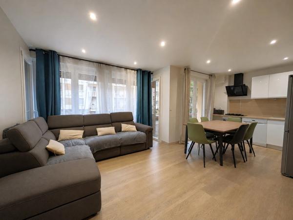 Appartement à vendre T3 bis AIX LES BAINS (73) 2 chambres, 1 bureau, parking et cave