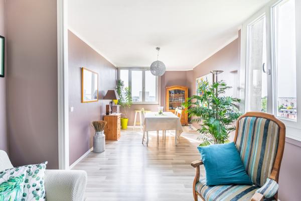 Lumineux 2 pièces de 53 m2