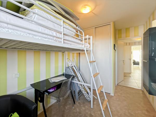 Appartement 3 pièce(s) face mer avec 2 parkings et cave