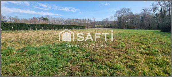 Terrain constructible en 2nde ligne