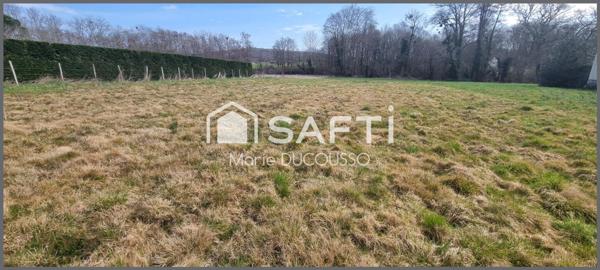 Terrain constructible en 2nde ligne