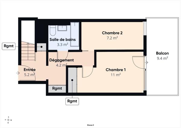 Haute Savoie (74), à vendre SAMOENS - Domaine skiable Grand Massif - Appartement T4 duplex