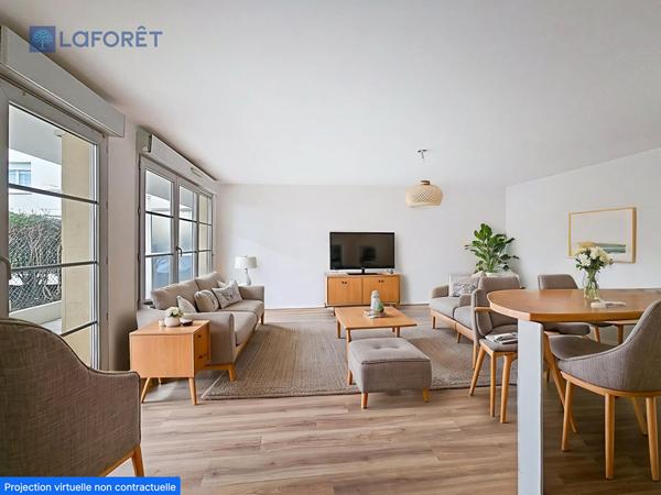 Achat appartement près de MONTEVRAIN - 3 pièce(s) - 65 m² - 299 000 €