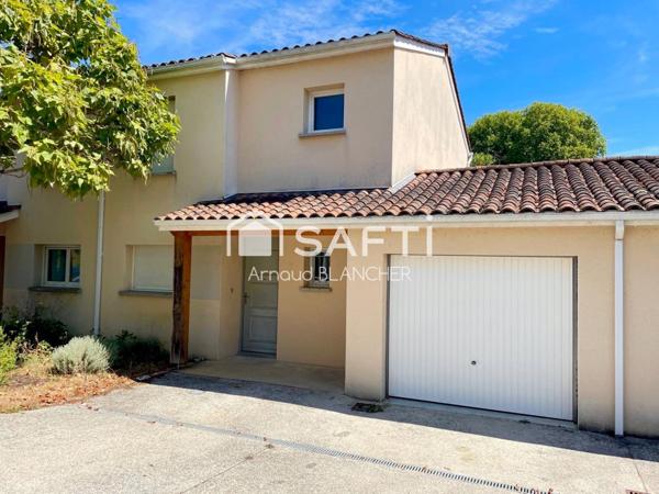 Charmante maison 3 chambres dans résidence sécurisée.