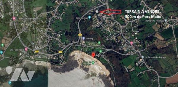 Terrain de 2536 m² situé en zone UC