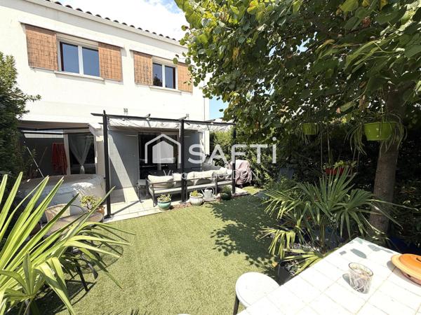 Villa T4 avec garage et jardin privatif