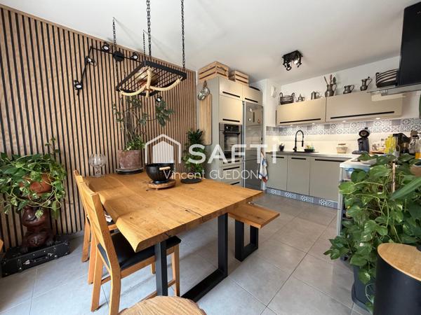Villa T4 avec garage et jardin privatif